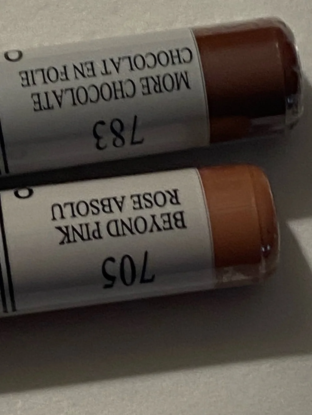 Lot of 3 L’Oreal Paris Colour Riche Lip Liner 783 More Chocolate 705 Beyond Pink